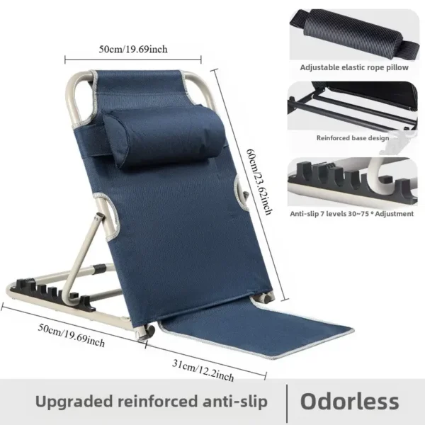 Adjustable Foldable Bed Back Support