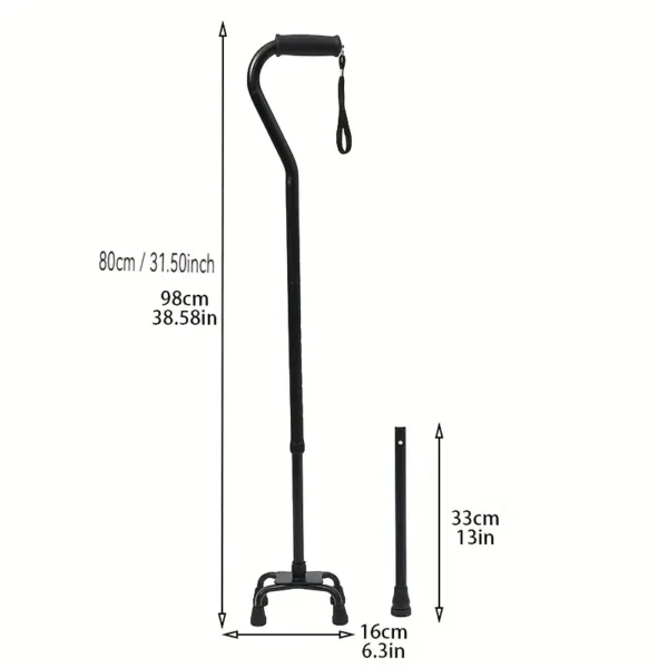 Aluminum Alloy Folding Cane for Seniors